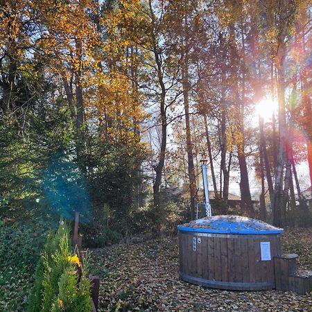 Domki Nad Jeziorem - Zalesie 7D Zalesie (Olsztyn) Exteriör bild