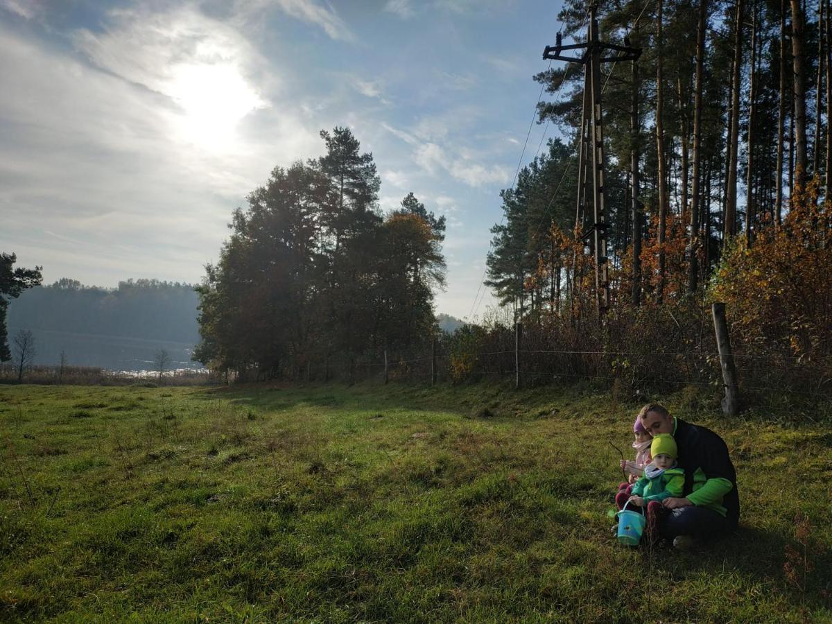 Domki Nad Jeziorem - Zalesie 7D Zalesie (Olsztyn) Exteriör bild