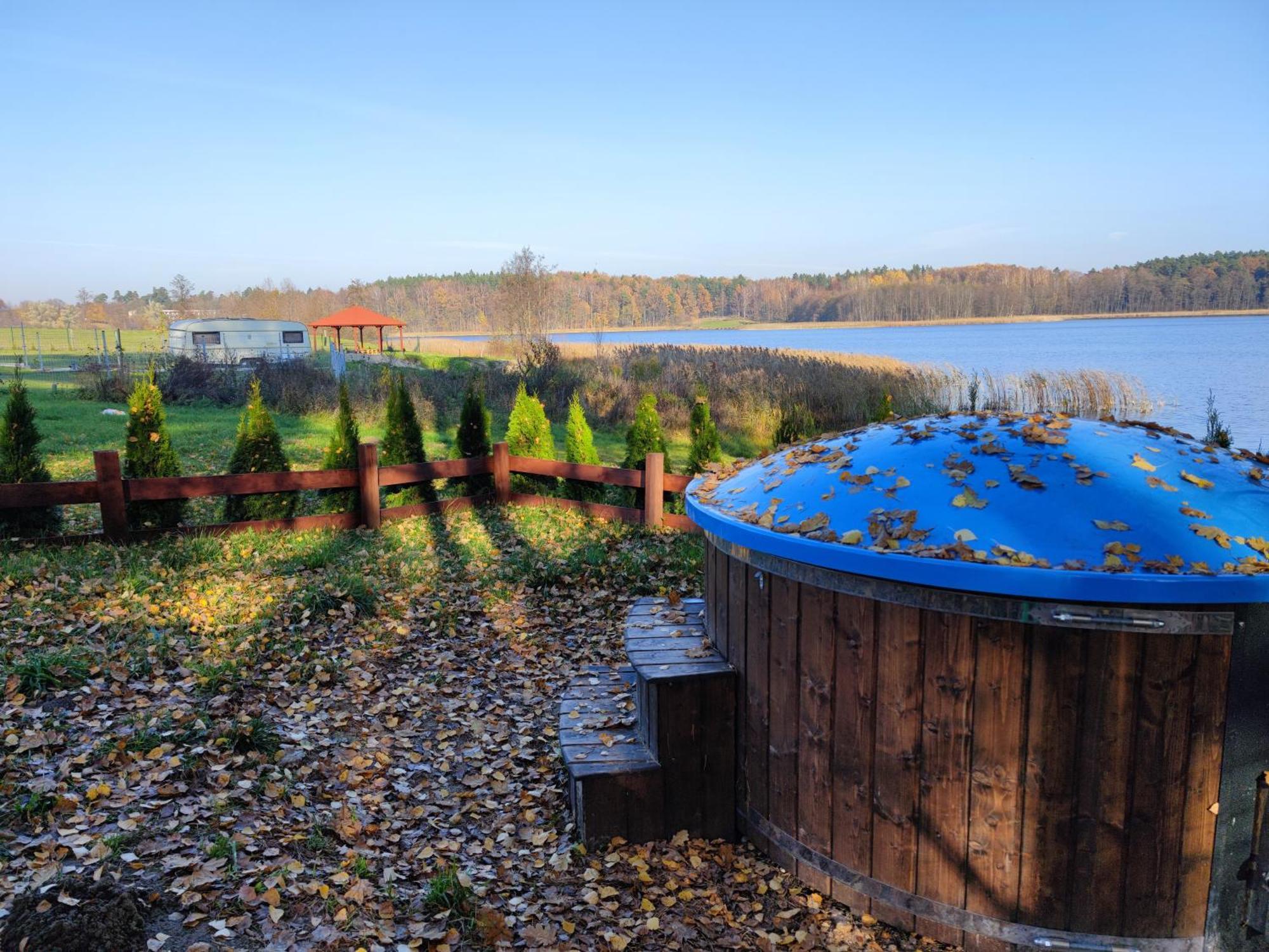Domki Nad Jeziorem - Zalesie 7D Zalesie (Olsztyn) Exteriör bild